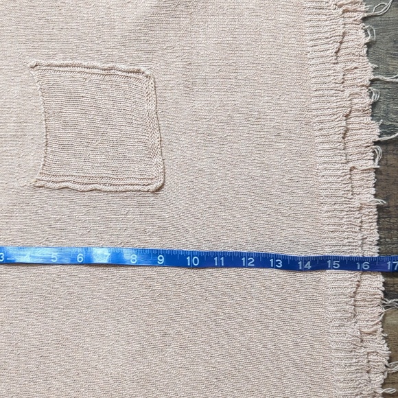 Free People Prism Solid Oversized Sweater Size Small in Tan - Picture 10 of 11